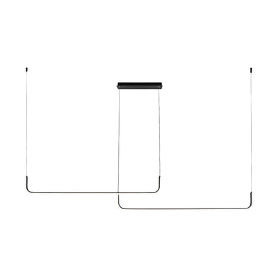 ZUMA LINE LED PENDANT RIKE 2023199-BK 40W CCT BL