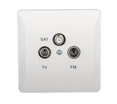 SPLENDOR EL0668 TV, FM, SAT VTILČNICA BELA