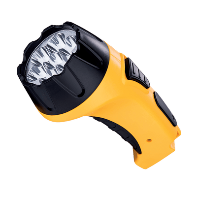 AKUMULATORSKA DELOVNA LED SVETILKA E-6630 7LED RUMENA