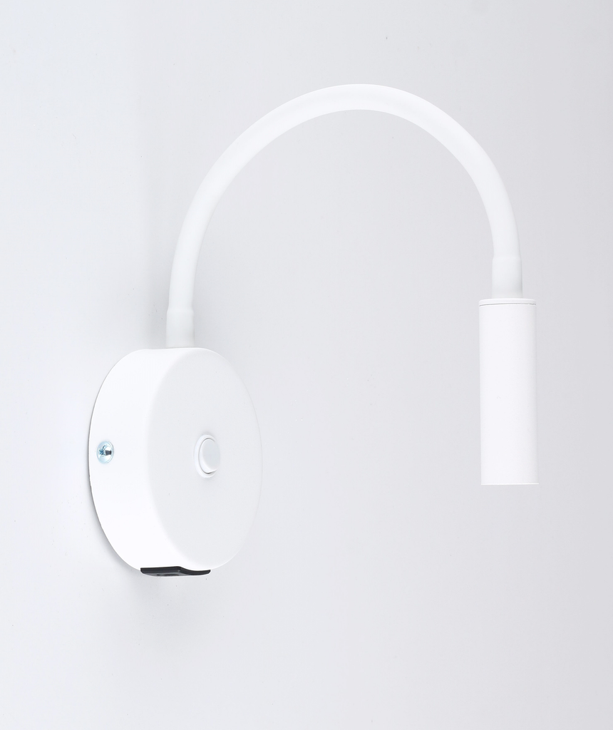 TK LIGHTING WALL LAMP+USB LAGOS 10202 1XG9 WHITE