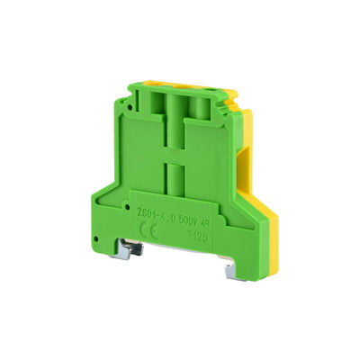 VIJAK TERMINAL BLOK 10MM2 HF PA66 UL94, Y/G