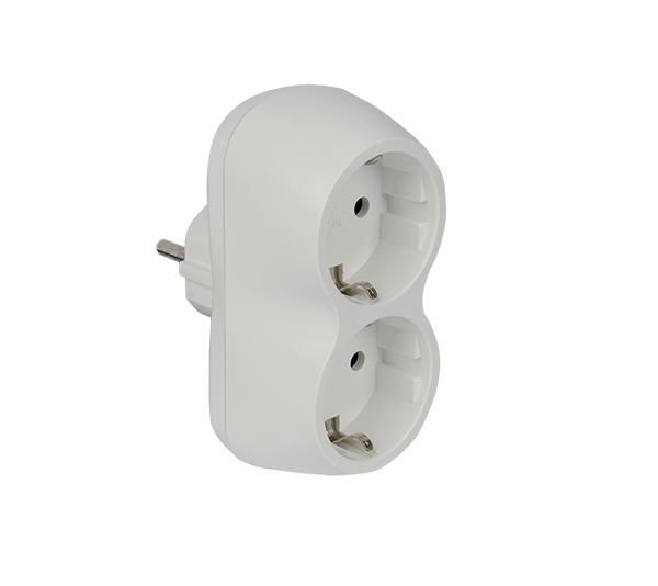 ADAPTER DVOJNI BELI