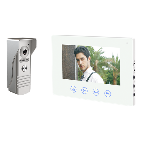 Pametni video interfon z Wi-Fi in 4 monitorji