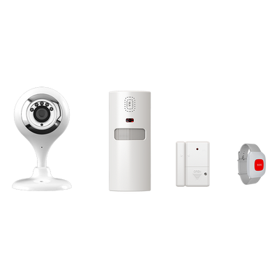 Wi-Fi IP kamera z alarmnim sistemom - komplet