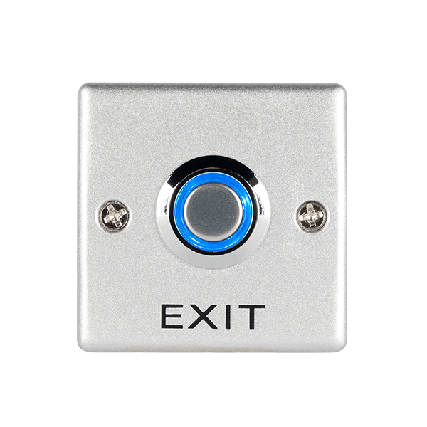 EL-EB53A ZINC ALLOY EXIT BUTTON (NO/COM)