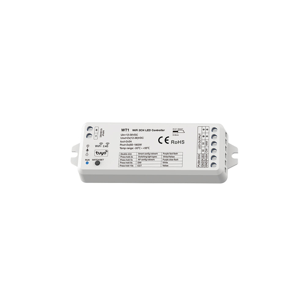 V5-L(WT) 5 CHANNELS TUYA WI-FI & RF CONTROLLER