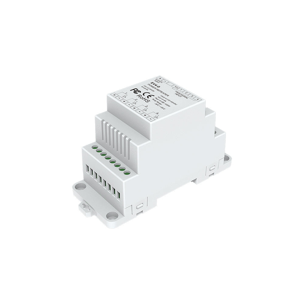 EV4-D 4 CHANNELS REPEATER FOR DIN RAIL