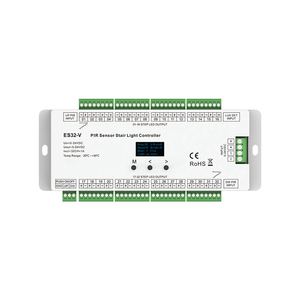 ES32-V 32 CHANNEL STAIR LIGHT CONTROLLER, SET