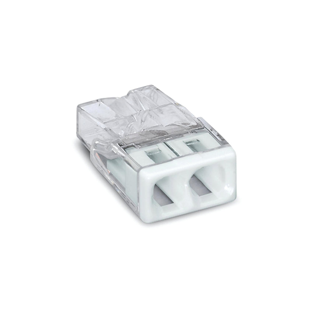 WAGO 2273 CONNECTOR,2 RIGID CONDUCTORS 0,5-2,5 MM2