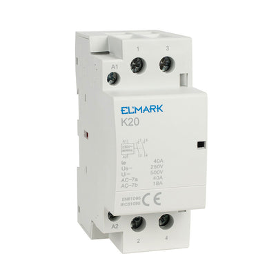 MODULARNI KONTAKTOR K20 40A 230 2NO