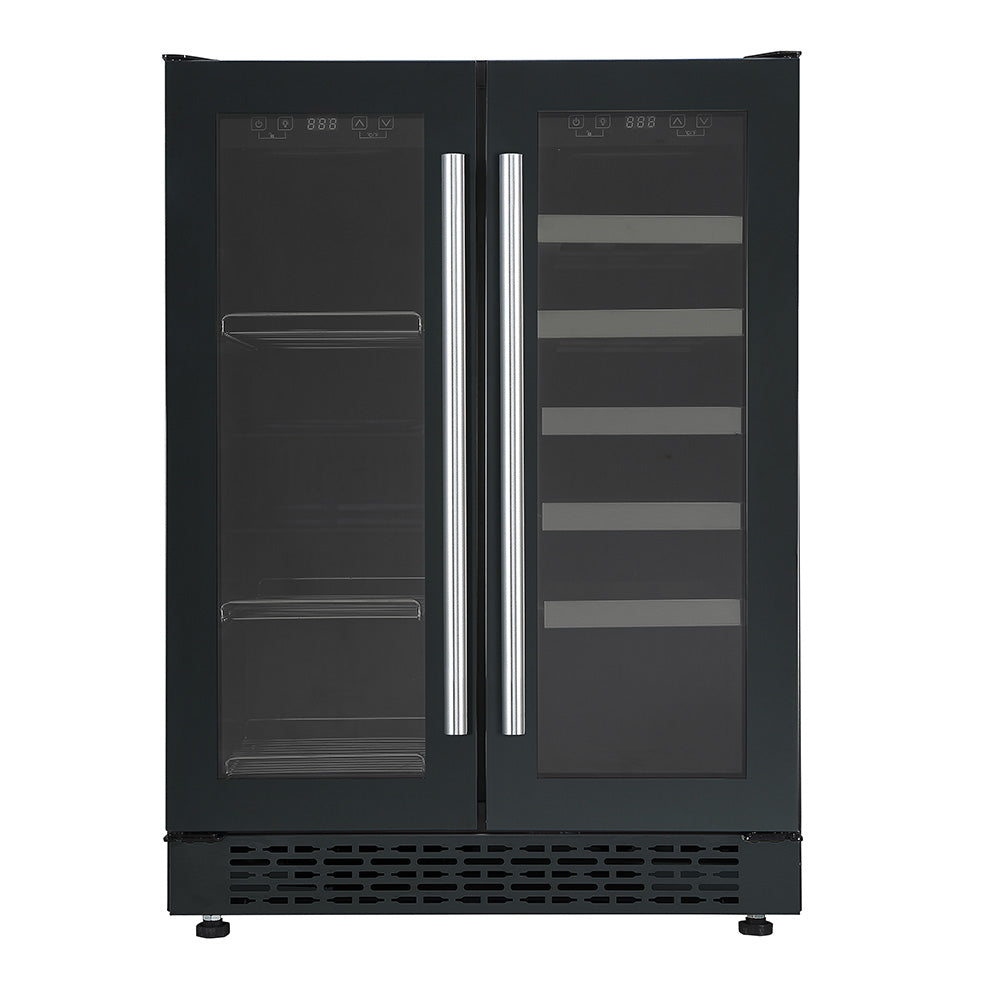 EL-UWC63D COOLER 63 CANS+20BOTTLES, 2 ZONE