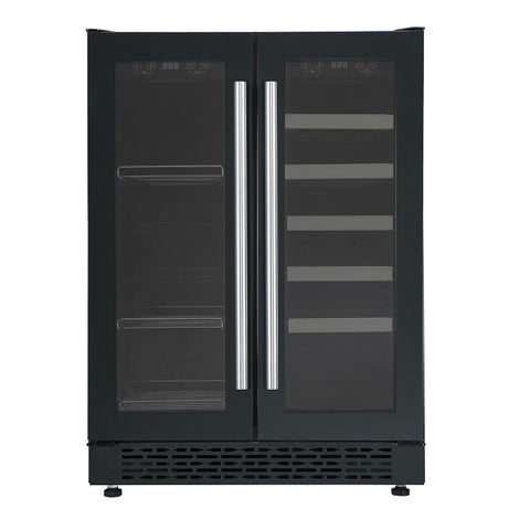 EL-UWC63D COOLER 63 CANS+20BOTTLES, 2 ZONE