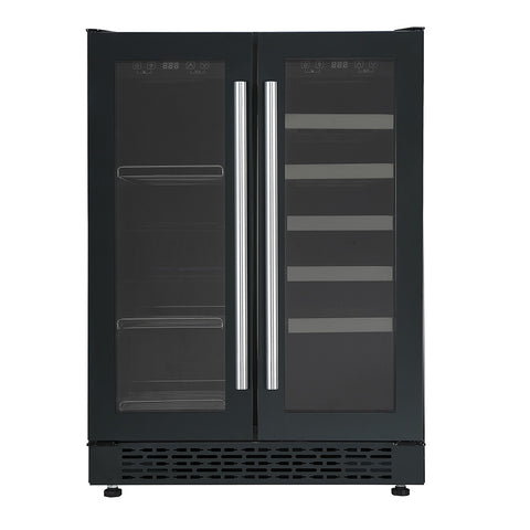 EL-UWC63D COOLER 63 CANS+20BOTTLES, 2 ZONE