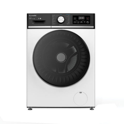 EL-1241DP WASHING MACHINE 8KG BLDC MOTOR, WHITE