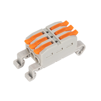 TERMINAL BLOCK FOR DIN RAIL 3 INPUT/3 OUTPUT 4.00M