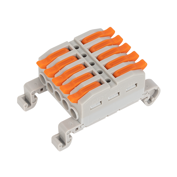 TERMINAL BLOCK FOR DIN RAIL 5 INPUT/5 OUTPUT 4.00M