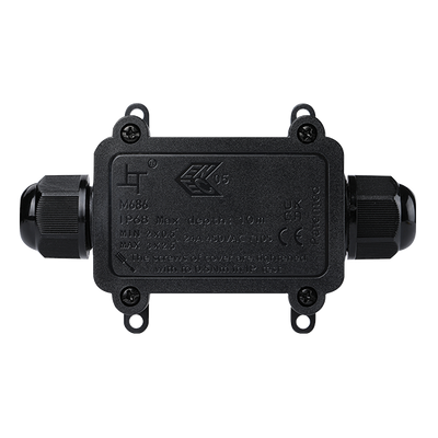 ELMARK JUNCTION BOX 2 ENTRY 450VAC 24A, IP68