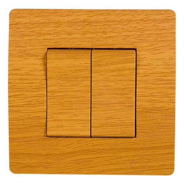 EL BASIC TG103 2 BUTTONS 1 WAY SWITCH PEAR-TREE-OL