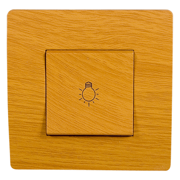 EL BASIC TG112A PUSH LIGHT BUTTON SWITCH PEAR-TREE