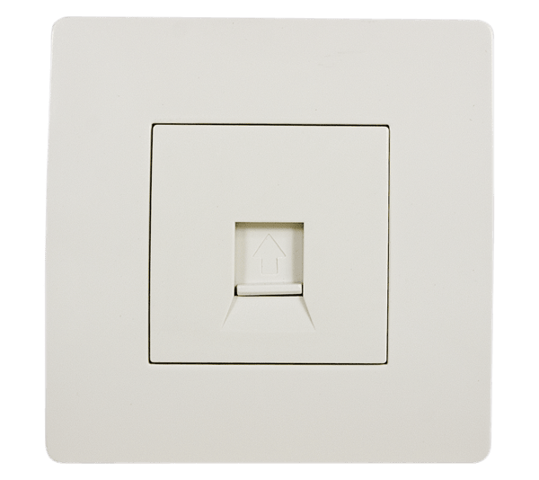 EL BASIC TZ112 COMPUTER LINE SOCKET CREAM-OLD