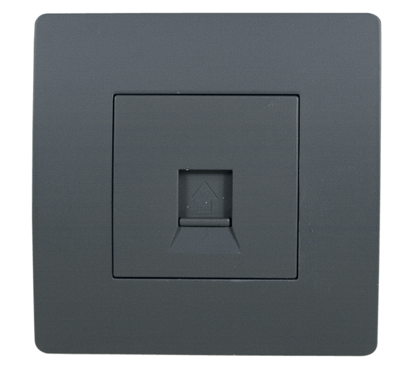 EL BASIC TZ112 COMPUTER LINE SOCKET GRAPHITE-OLD