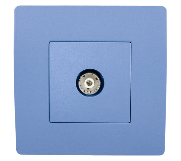 EL BASIC TZ111 TV ANTENNA SOCKET BLUE-OLD