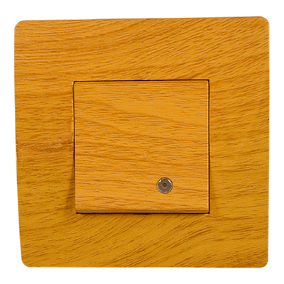 EL BASIC TG114 1 BUTTON 1 WAY SWITCH WITH LIGHT PE