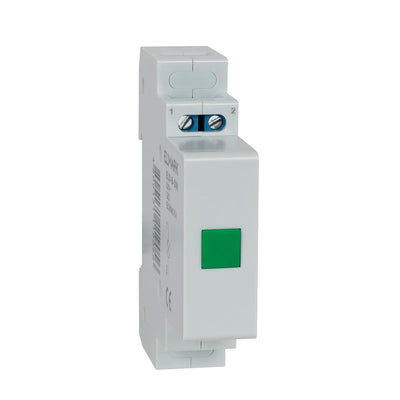 EKONOMIČNE ELD-G-DIN SVETILKA 230V ZELENA