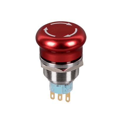 TIPKA Z GLAVOM TIPA GOBICA EL-2211T 1NO+1NC IP65