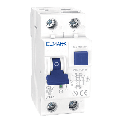ELECTRONIC RCBO JEL4A 6kA 2P 40A/300mA