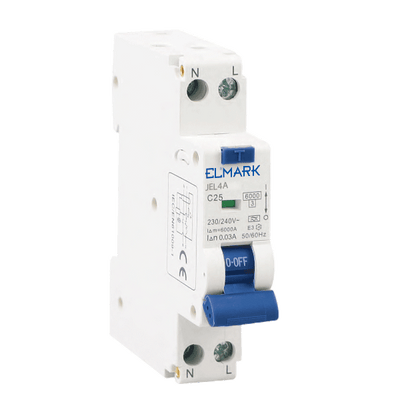 ELECTRONIC DPN RCBO JEL9A 6kA 2P 25A/30mA