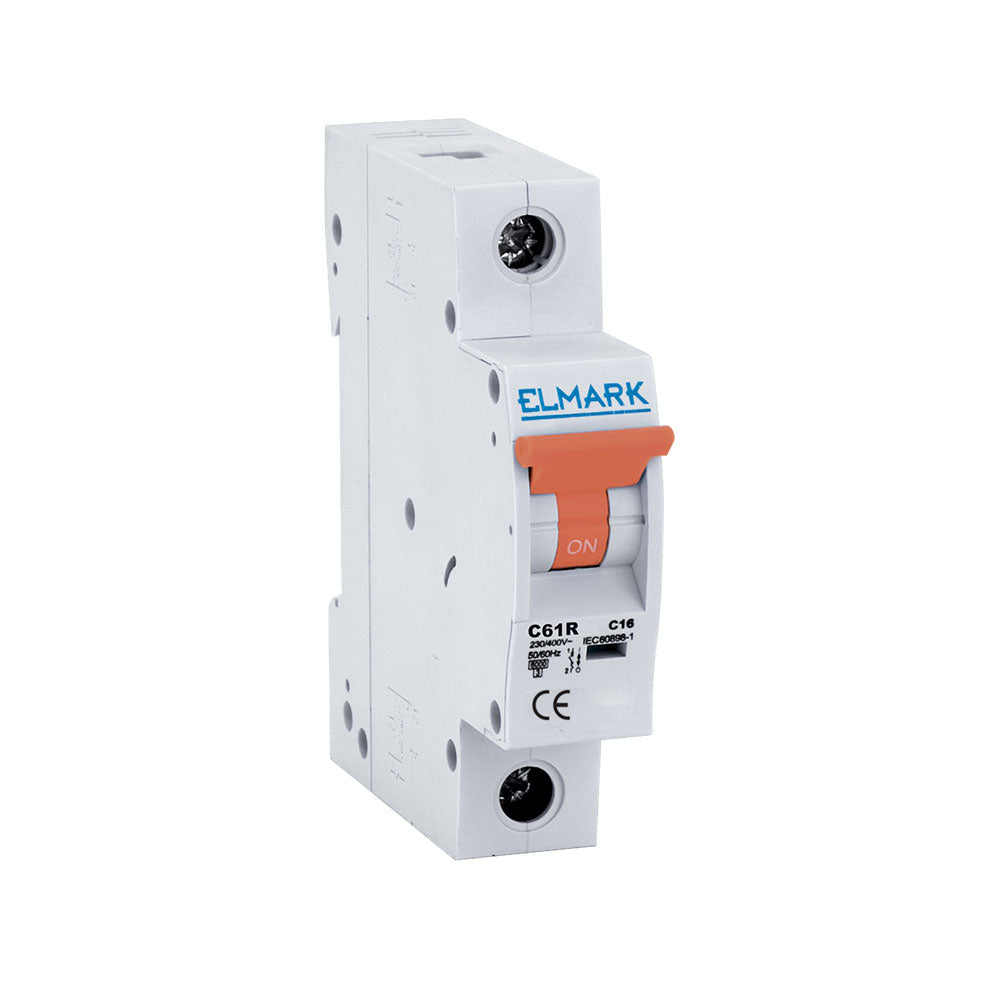 MINIATURE CIRCUIT BREAKER C61R 2A 1P 6kA CURVE C