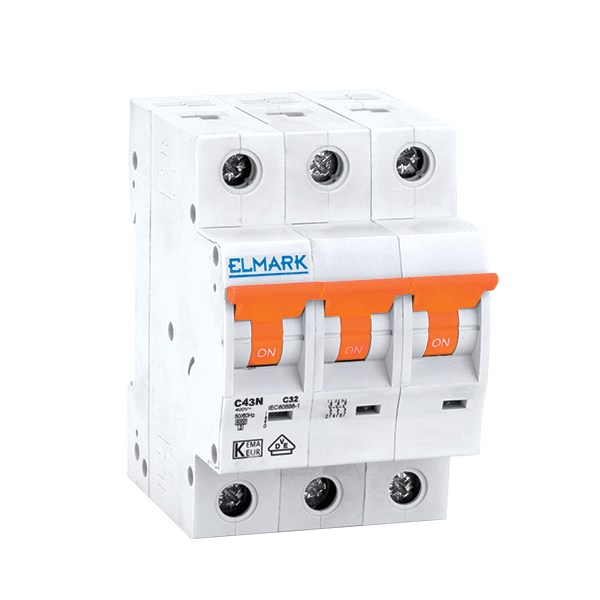 AVTOMATSKI ODKLOPNIK C43N 20A 3P 4.5kA CURVE C NOVO