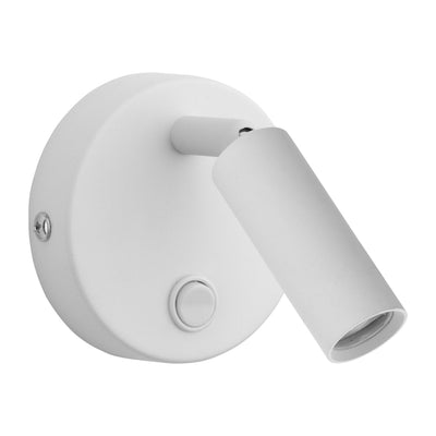 TK Lighting stenska svetilka enzo 4238 1XG9 bela