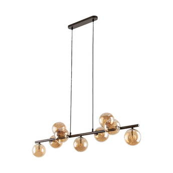 TK Lighting lestenec ESTERA 4340 9XG9 rjava