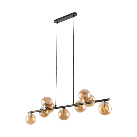 TK Lighting lestenec ESTERA 4340 9XG9 rjava