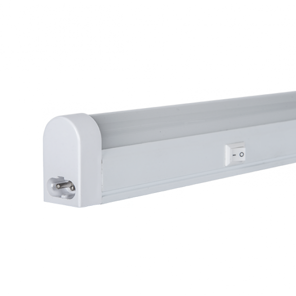 LED SVETILKA RAINBOW T5 9W 4000K 230V 540MM BELA