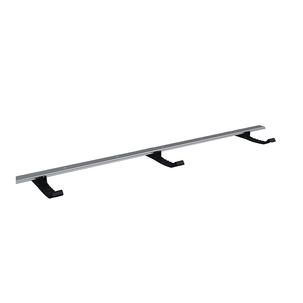 CARY RAIL WITH 4 SINGLE CLIPS
