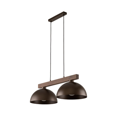 TK Lighting lestenec oslo 4507 2XE27 rjava