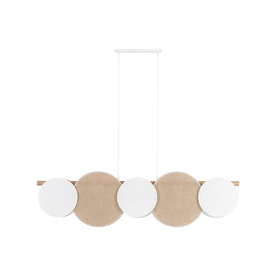 TK Lighting lestenec pulse 4815 5XE27 rjava