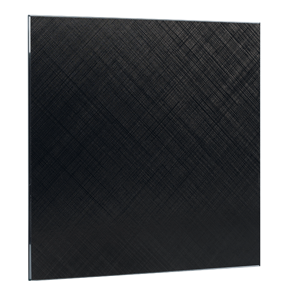 GLASS DECORATIVE PANEL FOR MX-Ф100, METAL BLACK