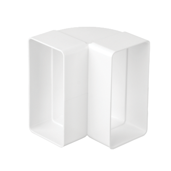 EL02-406 VERTICAL 90° BEND FOR FLAT DUCTS 110x55