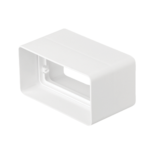 EL02-411 PVC CONNECTOR FOR FLAT DUCTS 110x55MM