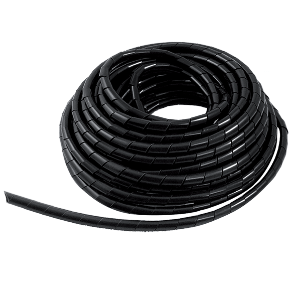 SPIRALA ZA KABEL 6X8 ČRNA