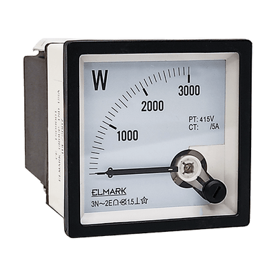 VATMETER 0-3000W 3P 3LINE