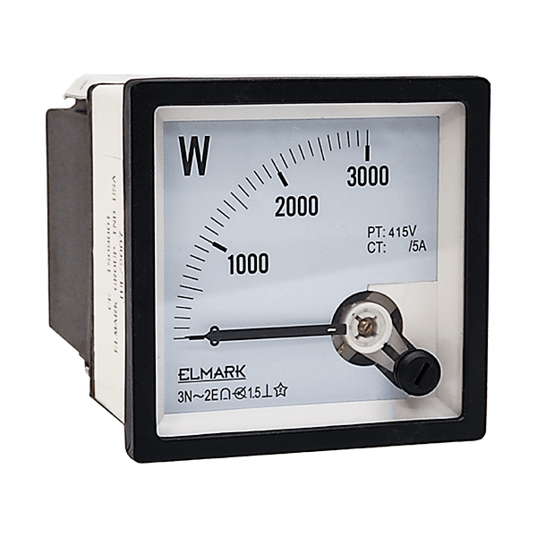 VATMETER 0-3000W 3P 4LINE