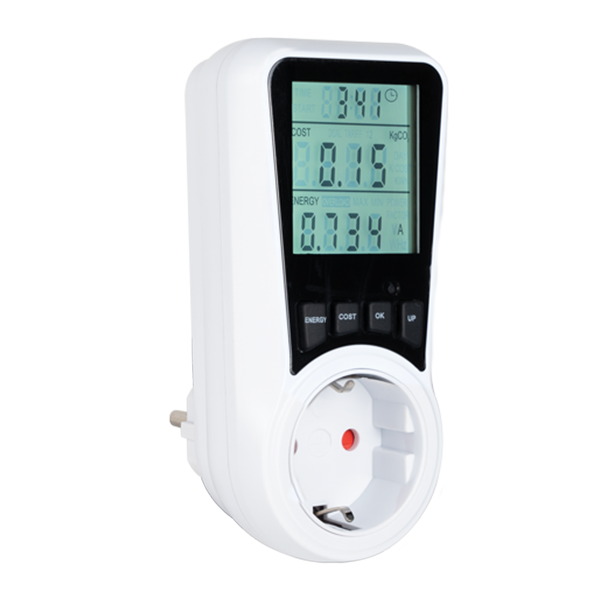 DIGITAL PLUG-IN KWH METER 16A