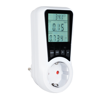DIGITAL PLUG-IN KWH METER 16A