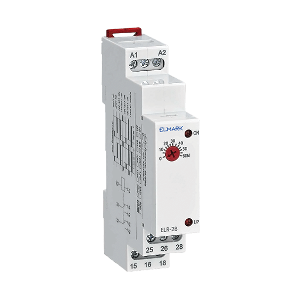 ELR-2B RELE 24-240V 3s-10min 1C-ON-DEL+1C-ON-INST