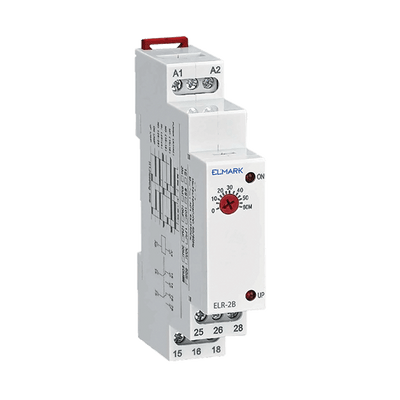 ELR-2B RELE 24-240V 3s-10min 1C-ON-DEL+1C-ON-INST